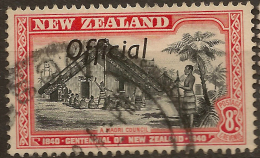 NZ 1940 8d Maori Council Official SG O149 U #UK231 - Officials