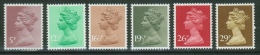 Grande Bretagne// Great Britain//1982 // Série Courante Elizabeth II  Y&T 1017 -1022 ** - Ohne Zuordnung