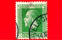 NUOVA ZELANDA - Usato - 1915 - Re Giorgio V - ½ P - Used Stamps