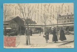 CPA  - Métier Marchands Ambulants La Place Un Jour De Marché LE VESINET 78 - Le Vésinet