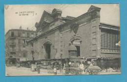 CPA 49 - Métier Marchands Ambulants Le Marché SAINT DENIS 93 - Saint Denis