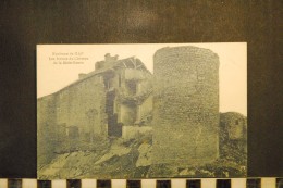 CP,  LES RUINES DU CHATEAU DE LA BATIE NEUVE ENVIRONS DE GAP, RARE - Gap