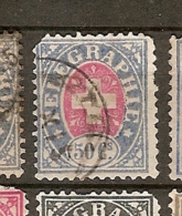 Switzerland  & Telegrafo 1881 (16) - Telegraafzegels