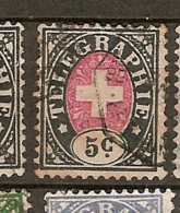 Switzerland  & Telegrafo 1881 (13) - Telegraafzegels