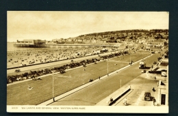 ENGLAND  -  Weston Super Mare  Sea Lawns And General View  Unused Vintage Postcard - Weston-Super-Mare