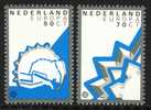 Niederlande / Netherlands 1982 : Mi 1219/1220 *** - Europa / Europe - Nuevos