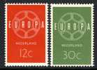 Niederlande / Netherlands 1959 : Mi 735/736 *** - Europa / Europe - Nuovi