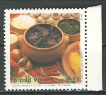 Brasil 1998 Y&T2396 - Neuf - Gastronomia. Cultura Culinaria: Feijoada. - Usados