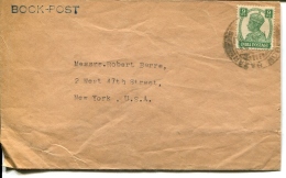 Incoming Mail From India To New York - See  Scan - 1941-60