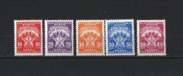 YUG02)Yugoslavia 1962 Postage Due  Serie Cpl. 5 Val MNH - Strafport