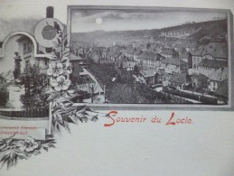 CPA Précurseur Souvenir De Locle Suisse Neuchâtel - Le Locle