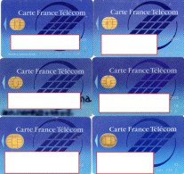 CARTES FRANCE TELECOM   (lot De 6) - Autres & Non Classés