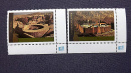 UNO-Wien 443/4 **/mnh, UNESCO-Welterbe: Ägypten: Frühchristliche Ruinen Von Abu Mena, Katharinenkloster - Ongebruikt