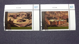 UNO-Wien 443/4 Oo/ESST, UNESCO-Welterbe: Ägypten: Frühchristliche Ruinen Von Abu Mena, Katharinenkloster - Used Stamps