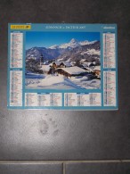 2007 CALENDRIER ( Double ) ALMANACH DU FACTEUR, LA POSTE, NOTRE DAME DE BELLECOMBE ( SAVOIE ), DOLOMITES, - ARDENNES 08 - Big : 2001-...