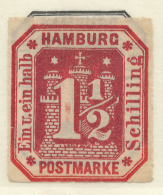 HAMBURG - 1866 - Mi 21 - COAT OF ARMS - Hambourg