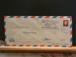 A6722   BRIEF NAAR PARAMARIBO  1949   1° VLUCHT KLM - Airmail