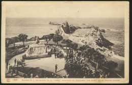 CPA - Biarritz - Esplanade De La Vierge - Hommage Au Monument Aux Morts De La Grande Guerre - Germersheim