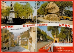 CPM 69 LYON LA CROIX ROUSSE Multi Vues Multiples Multivues ° Ed. J. Cellard - Lyon 4