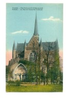 Delcampe - Veurne - Furnes - Park En Walburga Kerk - Veurne