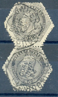 OCB Nr TG15 Centrale Stempel Anvers (Bours)  EN DUPLO !!! King Roi Koning Leopold - Francobolli Telegrafici [TG]