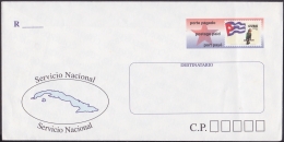 1998-EP-126 CUBA 1998. POSTAL STATIONERY. SOBRE CARTA SERVICIO NACIONAL. - Storia Postale