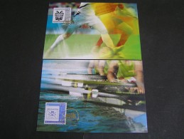 GREECE 2005 Historical Sports Cluds I SET MAXIMA..; - Maximum Cards & Covers