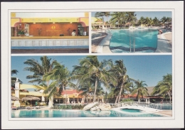 2012-EP-13 CUBA 2012. POSTAL STATIONERY. HOTEL SOL CAYO GUILLERMO #19. DISPLACED ENGRAVING. VISTAS TURISTICAS. UNUSED. - Storia Postale