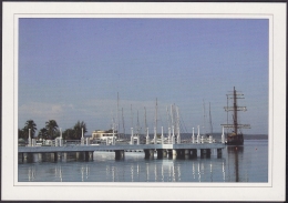 2012-EP-15 CUBA 2012. POSTAL STATIONERY. MARINA. CIENFUEGOS #2. DISPLACED ENGRAVING. VISTAS TURISTICAS. UNUSED. - Storia Postale