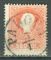 ITALIA - ANTICHI STATI - LOMBARDO VENETO 1858: Sassone 25, O - FREE SHIPPING ABOVE 10 EURO - Lombardo-Venetien