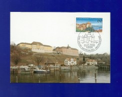 BRD 1988  Mi.Nr. 1376 , 1000 Jahre Meersburg - Maximum Card - Stempel Bonn 14.07.1988 - 1981-2000