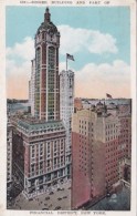 New York City Singer Building And Financial District 1939 - Wall Street