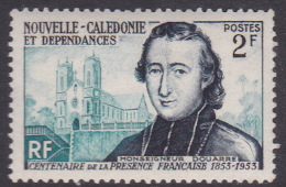 New Caledonia SG 332 1953 French Administration Centenary, 2F Douarre MNH - Unused Stamps