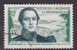 New Caledonia SG 334 1953 French Administration Centenary, 13F Admiral Despointes Used - Usados