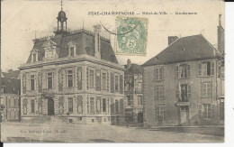 Fére Champenoise  Hotel De Ville  Et    Gendarmerie - Fère-Champenoise