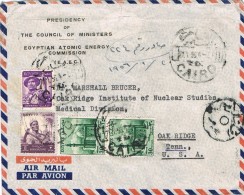 17964. Carta Aerea EL CAIRO (Egypt) 1956. CENSOR. Zensur, Censura - Storia Postale