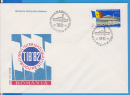 FAIR OF SAMPLES ROMANIA FDC - FDC