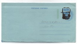 Finland POSTIKIRJE POSTBREV - Postwaardestukken