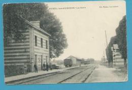 CPA- Chemin De Fer La Gare De NUEIL-LES-AUBIERS 79 - Sonstige & Ohne Zuordnung