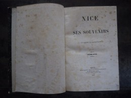 NICE ET SES SOUVENIRS BARON DE BAZANCOURT  1861 - Côte D'Azur