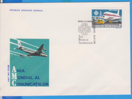 AVION PLANE ROMANIA FDC - FDC