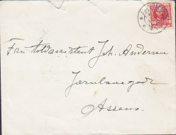 Denmark Brotype IIc DALMOSE (NO COMMON Cds.) 1912 Cover Brief ASSENS (Arr.) (2 Scans) - Brieven En Documenten