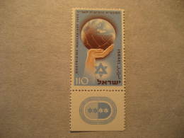 Yvert Nº67 Cat. 2008: 8 Eur With Tab ** Unhinged Maccabiade Games ISRAEL - Neufs (avec Tabs)