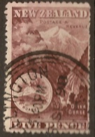 NZ 1898 5d Otira Gorge SG 253a U #UH73 - Gebraucht