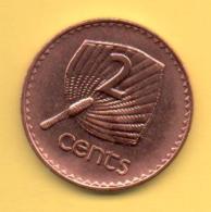 FIJI - 2 Cents 2001 SC  KM50a - Fidji