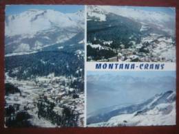 Crans-Montana (VS) - Mehrbildkarte Winter - Crans-Montana