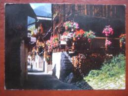 Anniviers (VS) - Grimentz: Dorfstrasse - Grimentz