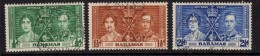 BAHAMAS 1937 Coronation Omnibus  Set - Very Fine Used - VFU - 5B810 - Otros & Sin Clasificación