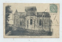 Auneau (28) : L´église Vue De L'abside Env 1905 PF. - Auneau