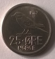 Monnaie - Norvège - 25 Ore 1967 - Superbe - - Norway